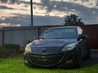 2009 Mazda 3 II (BL), чёрный, 1200000 рублей, вид 2