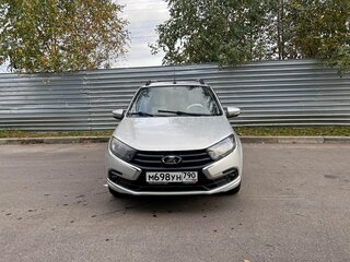 2019 Lada (ВАЗ) Granta I Рестайлинг, серебристый, 620000 рублей, вид 2