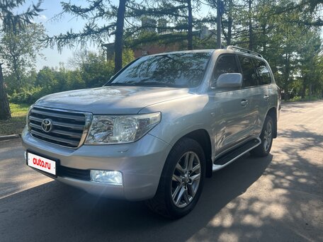 2008 Toyota Land Cruiser 200 Series, серебристый, 4000000 рублей, вид 1