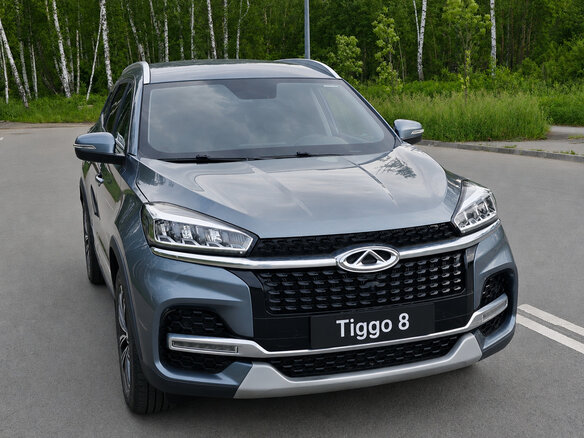 2020 Chery Tiggo 8 I, серый, 1650000 рублей - вид 1
