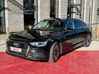 2021 Audi A6 40 TFSI V (C8), чёрный, 3370000 рублей, вид 4