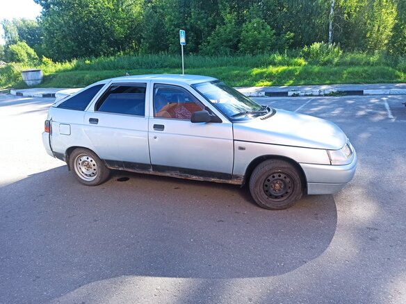 2001 Lada (ВАЗ) 2112, серебристый, 140000 рублей - вид 6