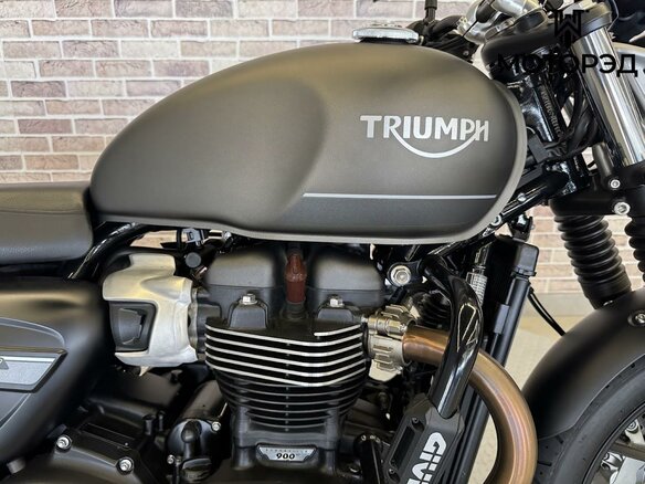 2022 Triumph Speed Twin, серый, 895000 рублей - вид 16