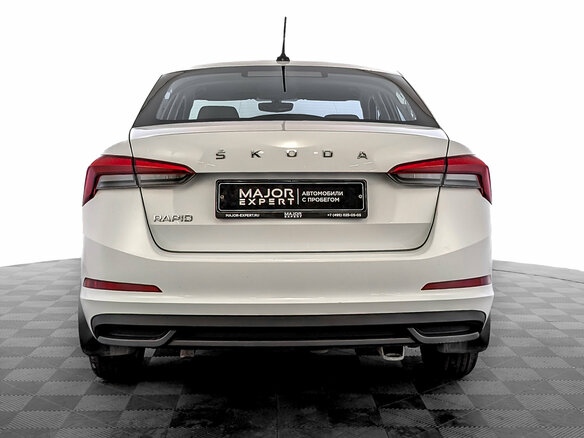 2021 Skoda Rapid II, белый - вид 5