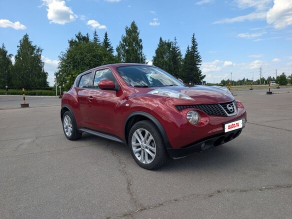 2012 Nissan Juke I, красный, 1169000 рублей