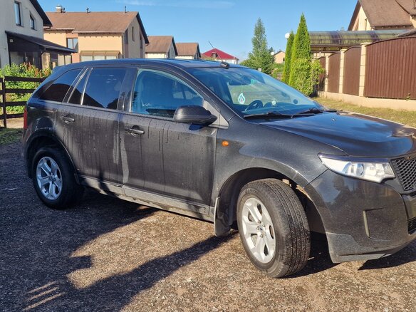 2014 Ford Edge I Рестайлинг, чёрный, 1250000 рублей - вид 9