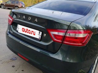 2016 Lada (ВАЗ) Vesta I, зелёный, 850000 рублей, вид 2
