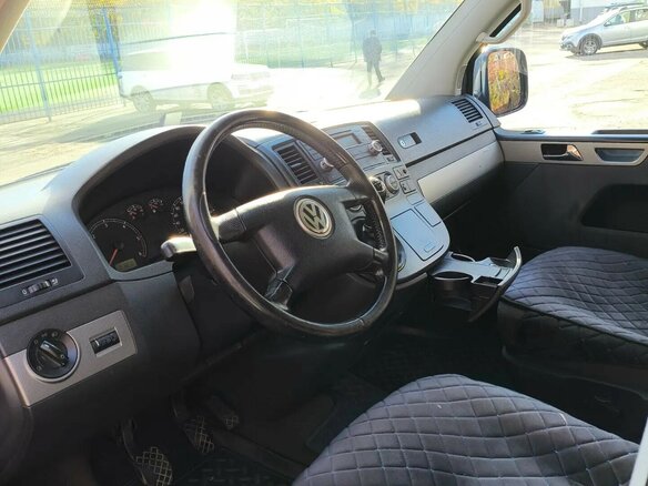 2003 Volkswagen Multivan, синий, 1450000 рублей - вид 15