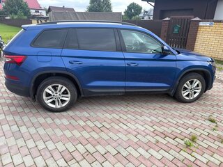 2021 Skoda Kodiaq I Рестайлинг, синий, 2610000 рублей, вид 3