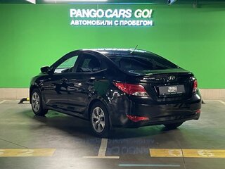 2016 Hyundai Solaris I Рестайлинг, чёрный, 1015000 рублей, вид 4