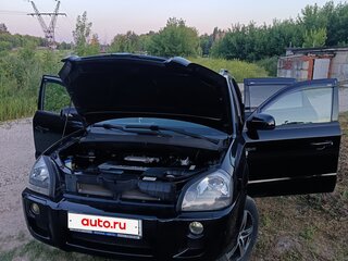 2005 Hyundai Tucson I, чёрный, 1300000 рублей, вид 1