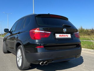 2012 BMW X3 35i xDrive II (F25), чёрный, 1450000 рублей, вид 3