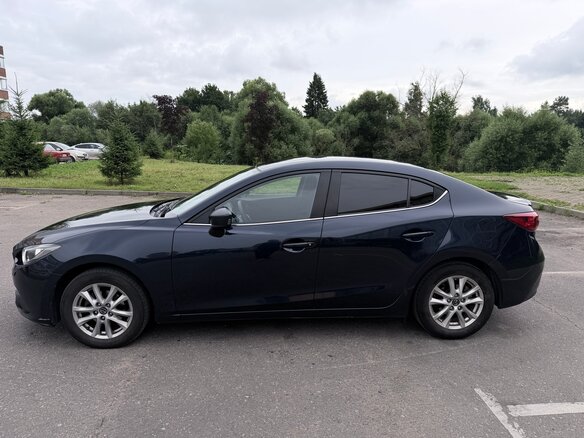 2014 Mazda 3 III (BM), синий - вид 4
