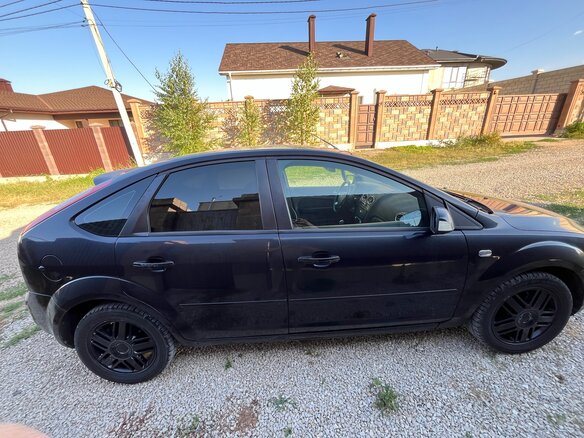 2007 Ford Focus II, чёрный, 517500 рублей - вид 1