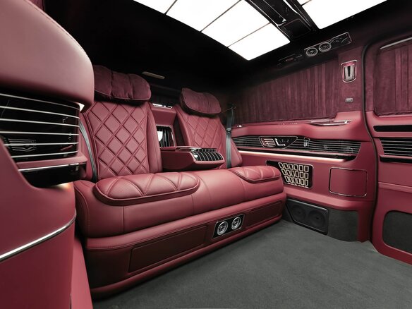 2024 Mercedes-Benz V-Класс Extra Long 300 d экстра длинный III (W447) Рестайлинг 2, чёрный, 39500000 рублей - вид 28