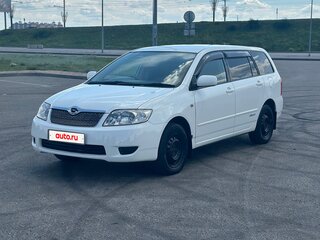 2004 Toyota Corolla Runx IX (E120, E130) Рестайлинг, белый, 645000 рублей, вид 1