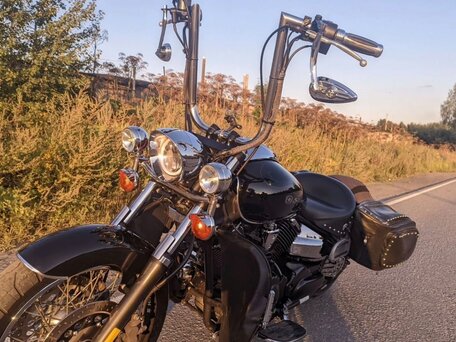 2008 Yamaha XVS1100, чёрный, 550000 рублей, вид 3