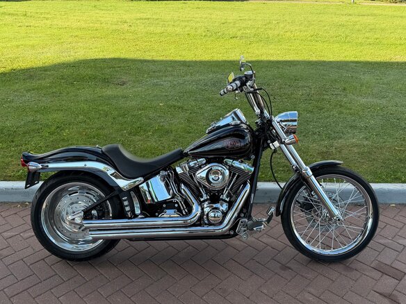 2007 Harley-Davidson Softail Custom, чёрный, 700000 рублей - вид 10
