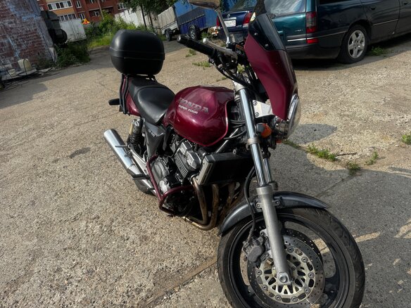 1994 Honda CB 400 Super Four, красный, 265000 рублей - вид 9