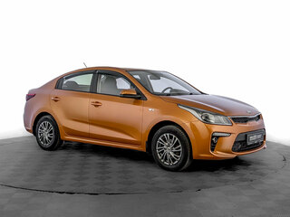 2019 Kia Rio IV, оранжевый, 1400000 рублей, вид 3