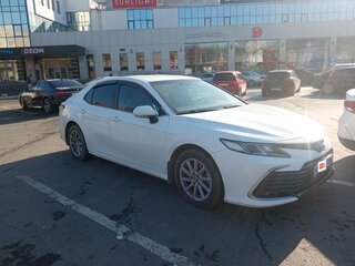 2022 Toyota Camry VIII (XV70) Рестайлинг, белый, 2300000 рублей, вид 2