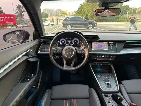 2022 Audi A3 35 TFSI Long IV (8Y), зелёный - вид 8