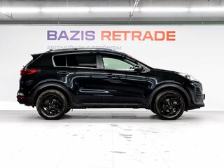2021 Kia Sportage IV Рестайлинг, чёрный, 2524000 рублей, вид 4