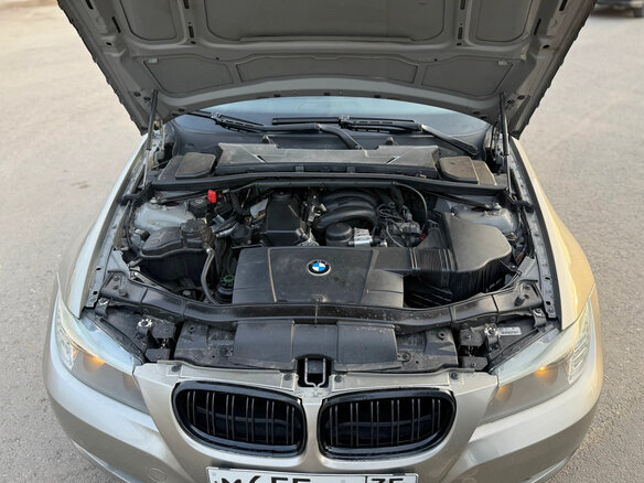 2009 BMW 3 серии 318i V (E90/E91/E92/E93) Рестайлинг, бежевый, 960000 рублей - вид 9