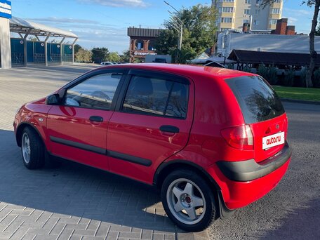 2006 Hyundai Getz I Рестайлинг, красный, 270000 рублей, вид 2