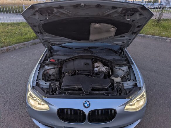 2012 BMW 1 серии 116i II (F20/F21), голубой - вид 16