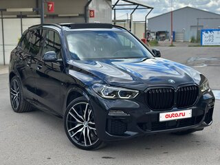 2021 BMW X5 40d IV (G05/G18), чёрный, 9000000 рублей, вид 1