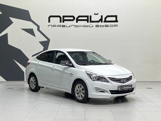 2016 Hyundai Solaris I Рестайлинг, белый, 1089900 рублей, вид 3