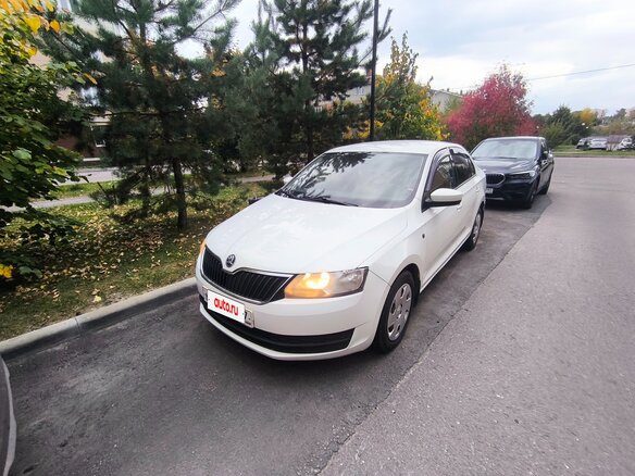 2014 Skoda Rapid I, белый, 735000 рублей