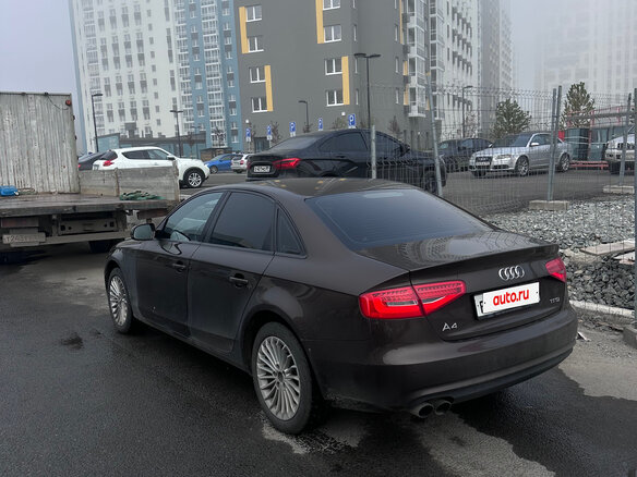 2015 Audi A4 IV (B8) Рестайлинг, коричневый, 1700000 рублей - вид 3