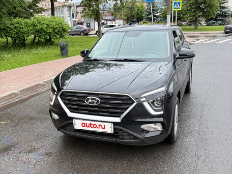 2021 Hyundai Creta II, чёрный, 2290000 рублей, вид 2