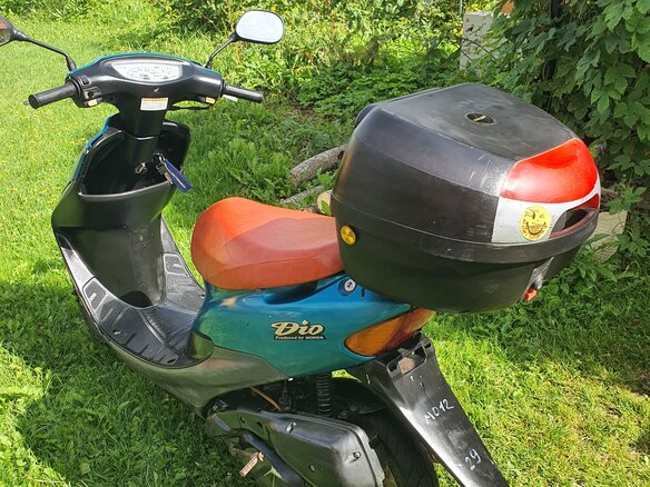 1998 Honda Dio, голубой, 49000 рублей - вид 1