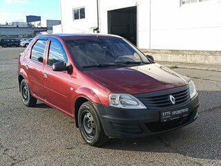2012 Renault Logan I Рестайлинг, красный, 255000 рублей, вид 3