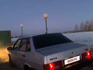 2002 Lada (ВАЗ) 21099, серебристый, 75000 рублей, вид 5