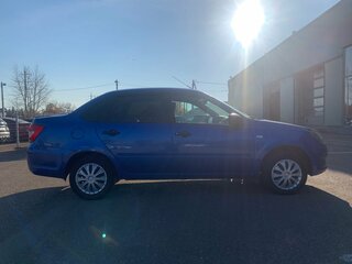 2018 Lada (ВАЗ) Granta I Рестайлинг, синий, 525000 рублей, вид 4