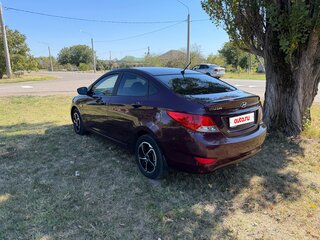 2013 Hyundai Solaris I, фиолетовый, 530000 рублей, вид 5