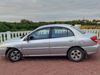 2005 Kia Rio I Рестайлинг, серебристый, 300999 рублей, вид 2