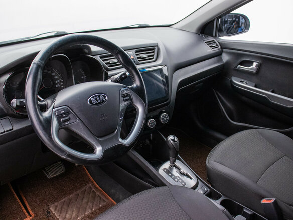 2016 Kia Rio III Рестайлинг, серебристый - вид 8