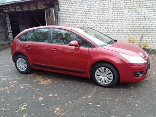2009 Citroen C4 I Рестайлинг, красный, 350000 рублей, вид 3