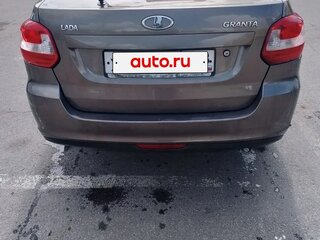 2017 Lada (ВАЗ) Granta I, коричневый, 390000 рублей, вид 4