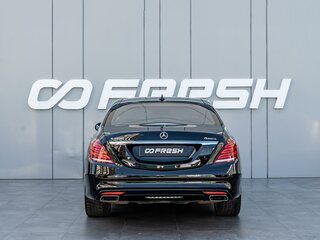 2015 Mercedes-Benz S-Класс 500 Long VI (W222, C217), чёрный, 3180000 рублей, вид 4
