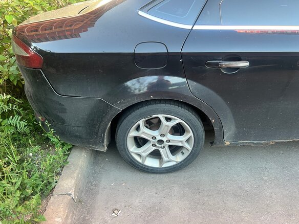 2008 Ford Mondeo IV, чёрный - вид 13