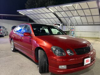 2001 Toyota Aristo 5-speed II, красный, 950000 рублей, вид 2