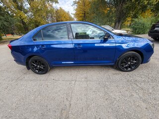 2021 Skoda Rapid II, синий, 1900000 рублей, вид 4