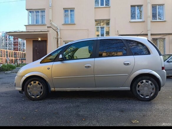 2007 Opel Meriva A Рестайлинг, серебристый - вид 18