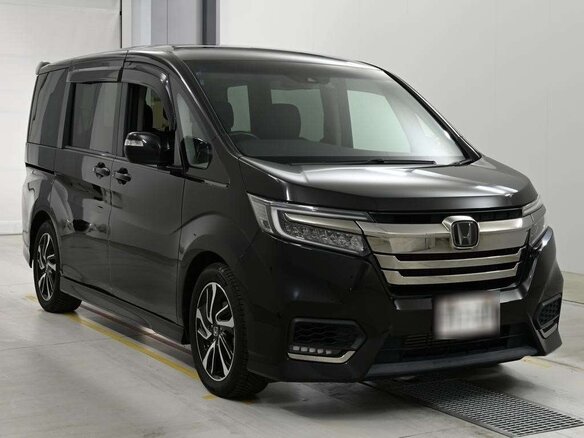2019 Honda Stepwgn Spada V Рестайлинг, чёрный - вид 1